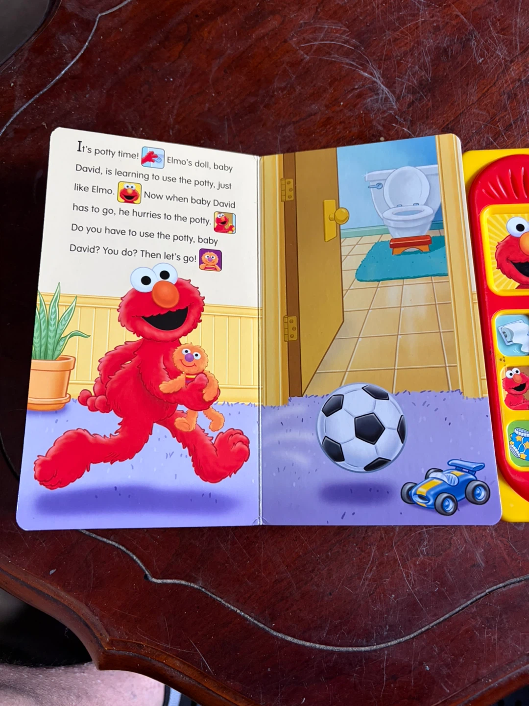 Sesame Street Potty Time with Elmo Sound Book - photo 4