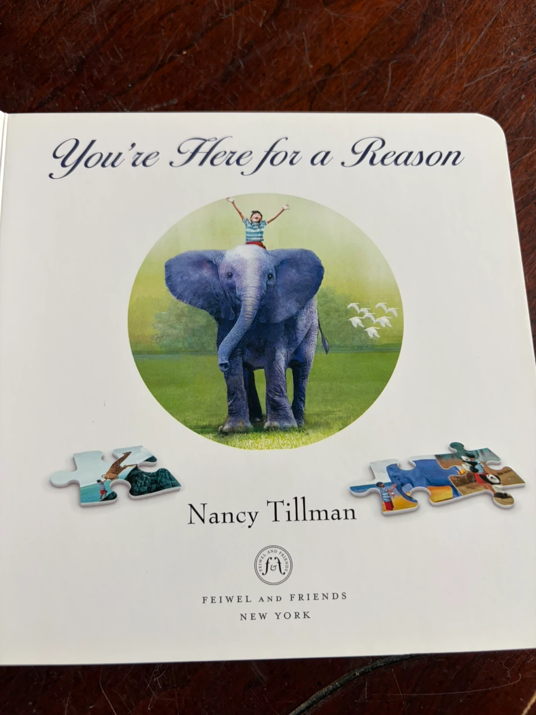 You're Here for a Reason board book by Nancy Tillman - photo 4
