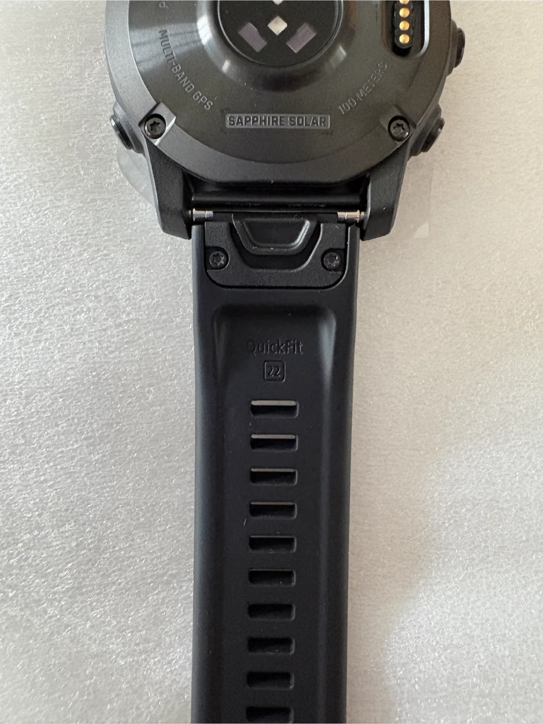 47mm Garmin Fenix 7 Sapphire Solar Unused Warranty Replacement - photo 4
