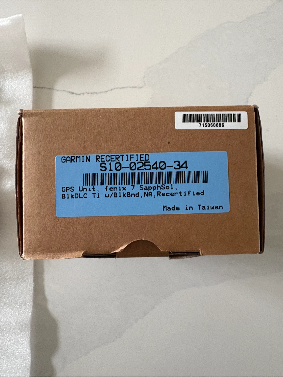 47mm Garmin Fenix 7 Sapphire Solar Unused Warranty Replacement - photo 5