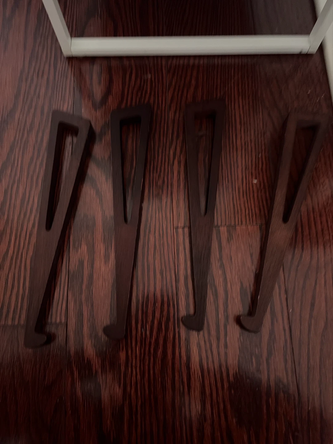2 sets of wooden laptop stands - photo 2