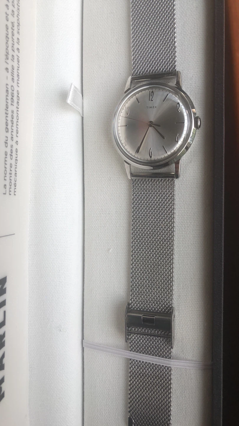 BNIB Timex Marlin Mechanical Wrist watch - photo 4