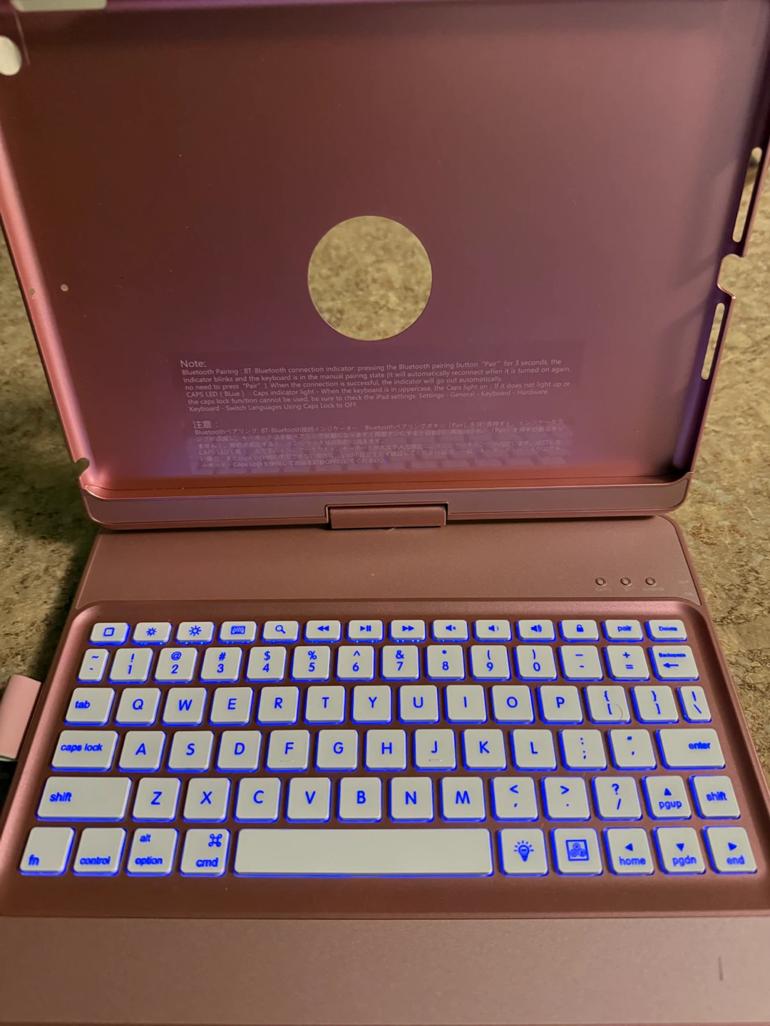 Bluetooth iPad Keyboard Case - photo 4