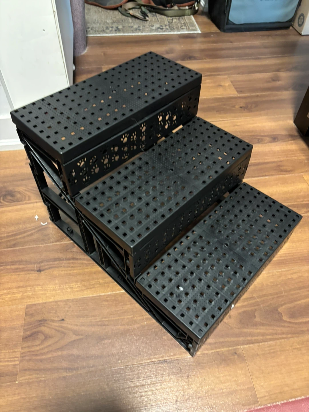 3-Step Pet Stairs with Removable Cover - photo 4