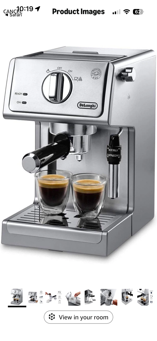 DeLonghi Espresso Machine