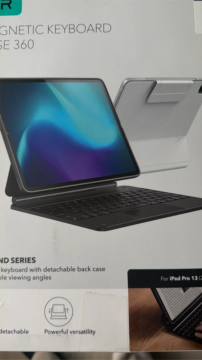 ESR Rebound Magnetic Keyboard Case 360 for iPad Pro 13