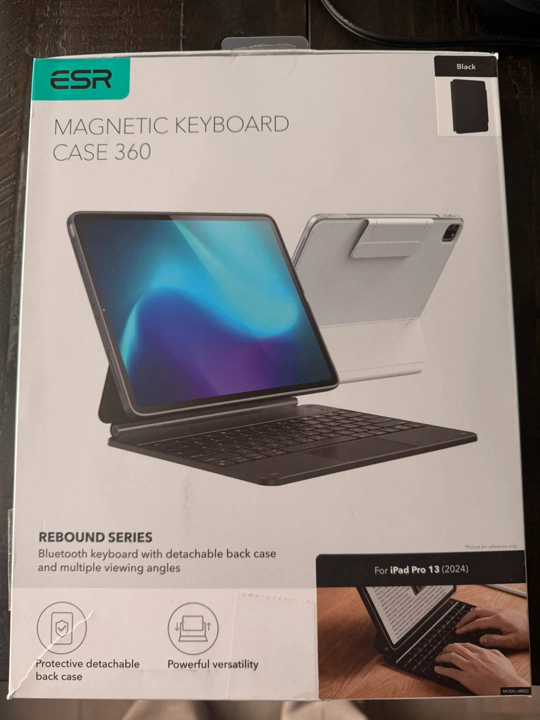 ESR Rebound Magnetic Keyboard Case 360 for iPad Pro 13 - photo 2