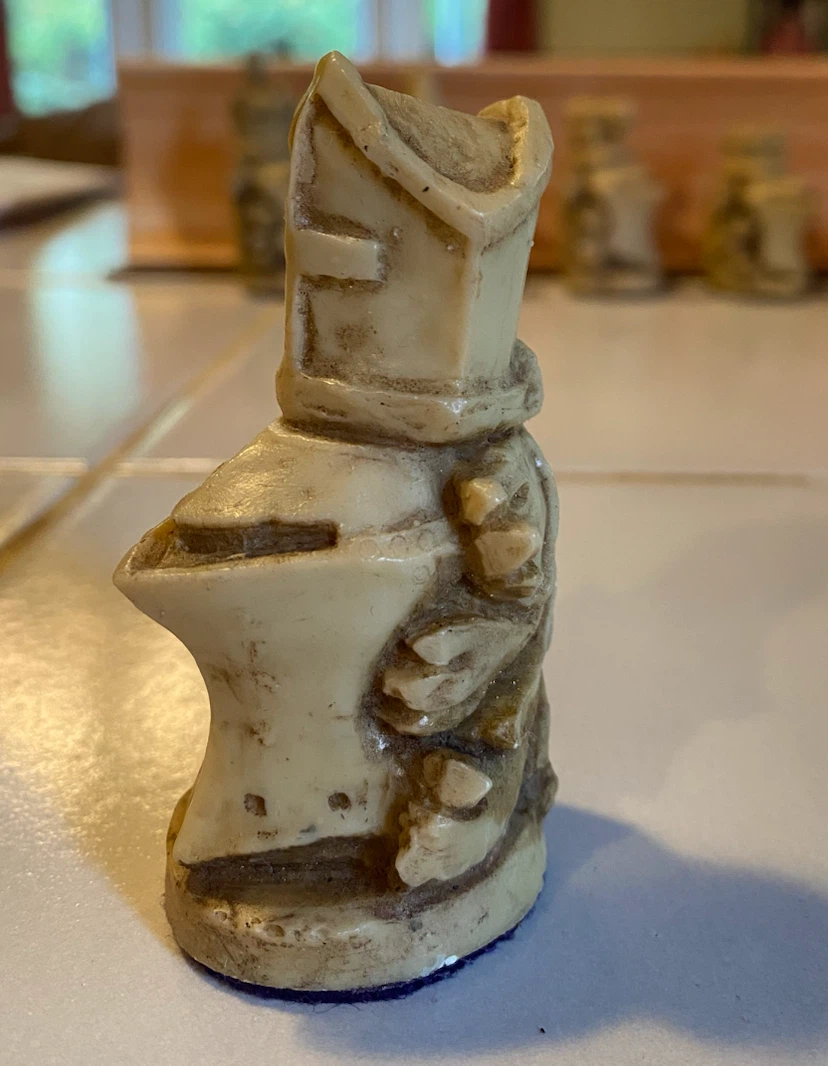 One-of-a-kind Medieval Themed Chess Set - photo 3