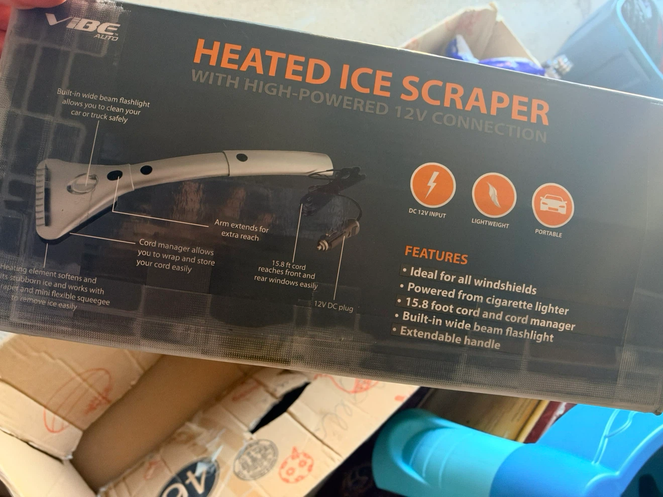 Vibe Auto Heated Ice Scraper - photo 2