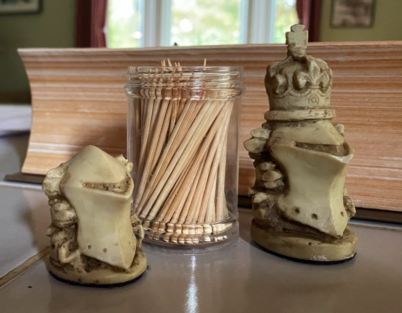 One-of-a-kind Medieval Themed Chess Set - photo 2