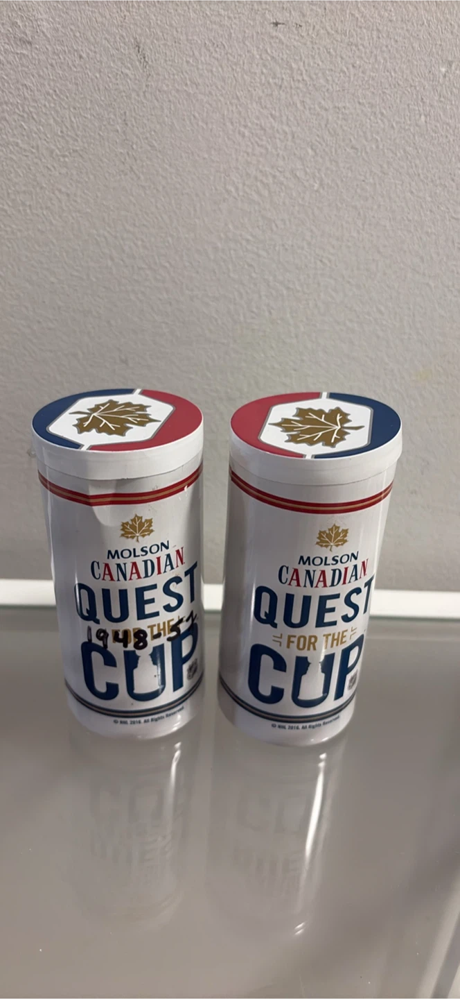 Molson Canadian Quest for the Cup Collectible Mini Cups