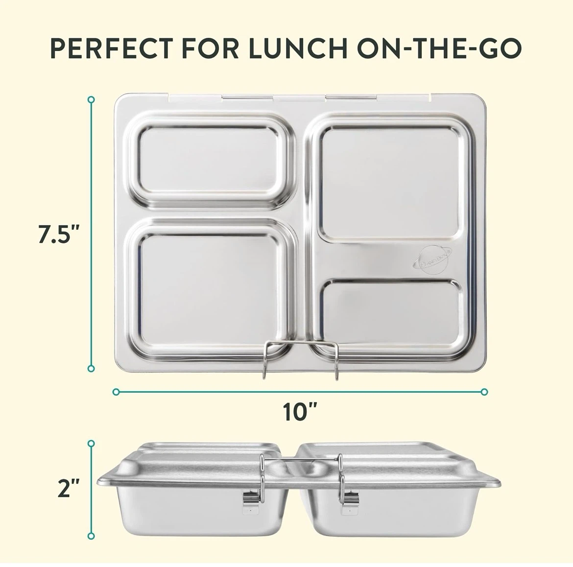 PlanetBox Insulated Lunch Bag and Stainless Steel Bento - photo 3