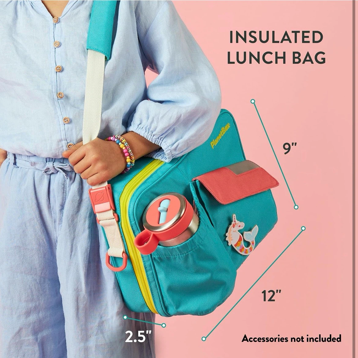 PlanetBox Insulated Lunch Bag and Stainless Steel Bento - photo 5