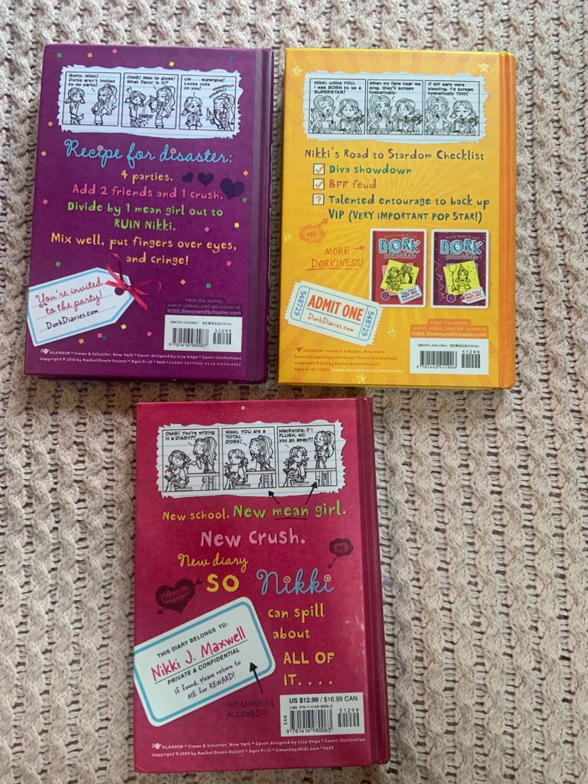3 Dork Diaries Books by Rachel Renée Russell - photo 5