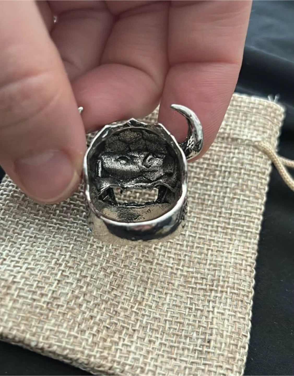 Skull Ring Size 9 - photo 2