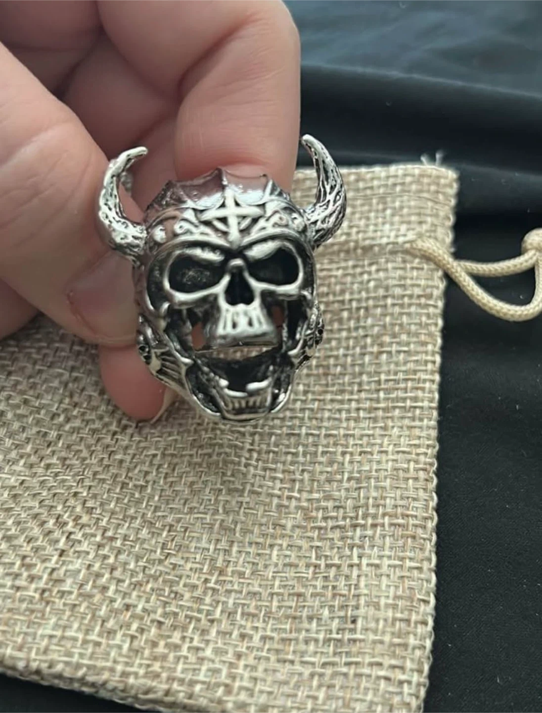 Skull Ring Size 9 - photo 4