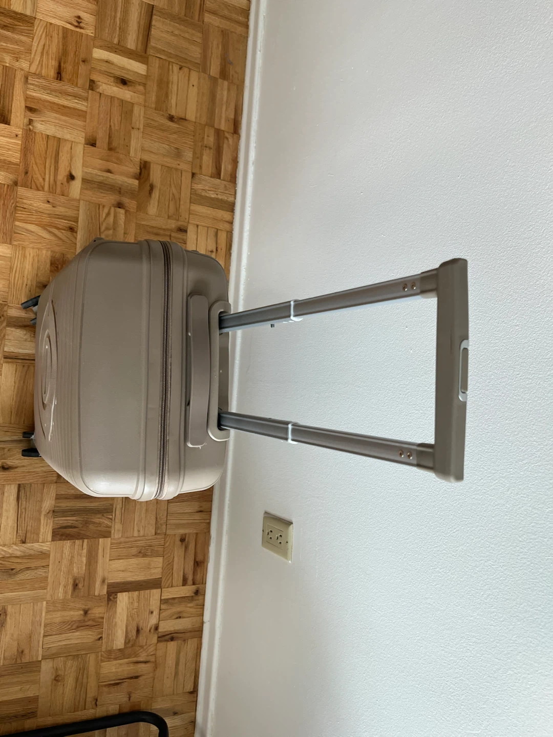 Beige Hardshell Carry-on Luggage - photo 2