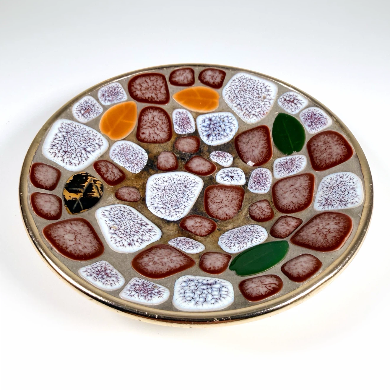 Vintage Japanese Mosaic Tile Dishes - photo 4