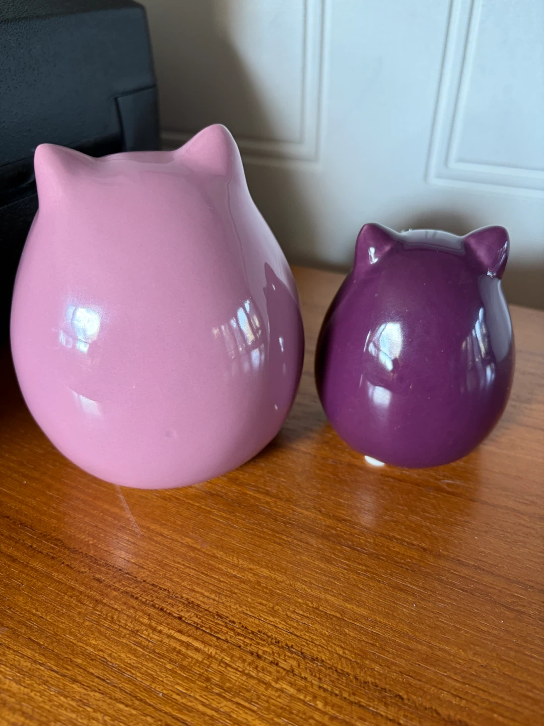 Set of two decorative cat figurines - photo 4