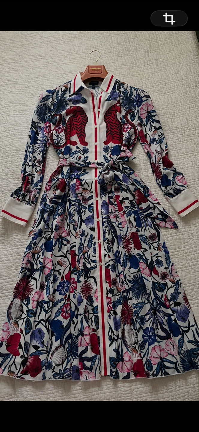 Midi Length Shirt Dress