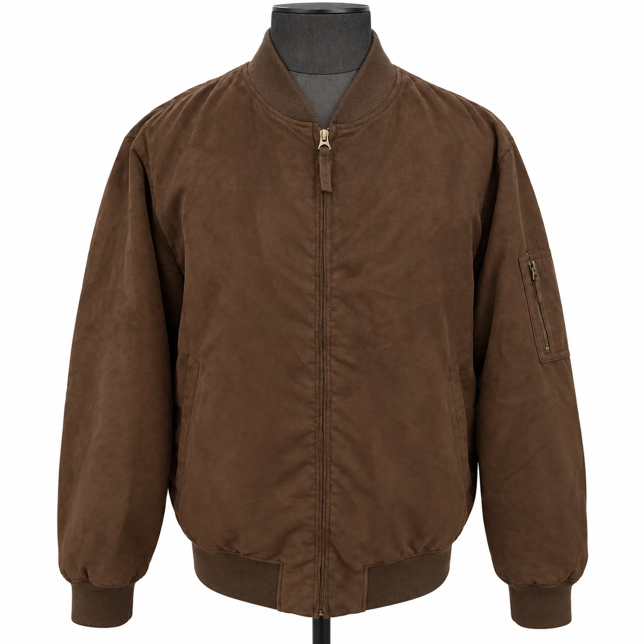Uniqlo Brown Bomber Jacket - XL