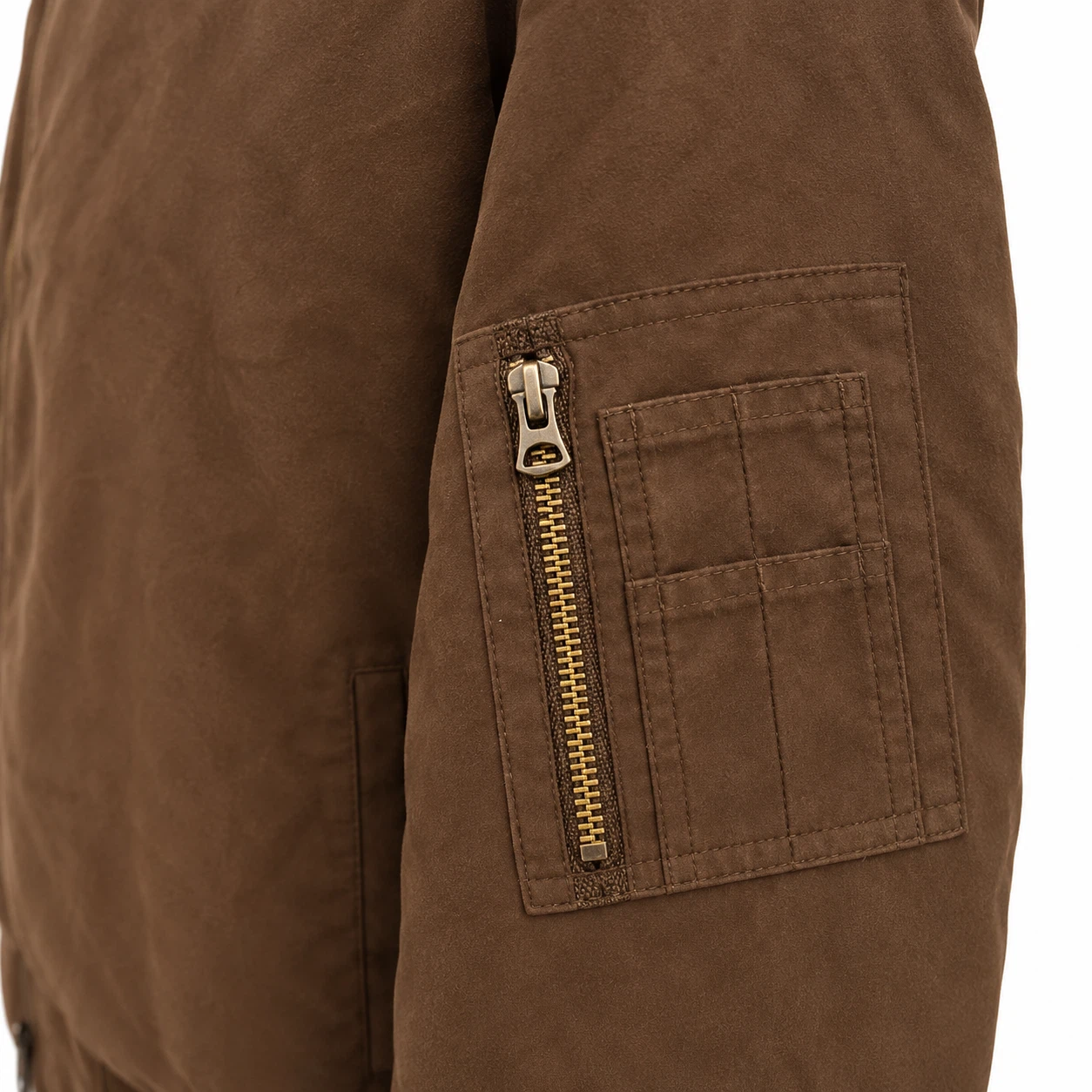 Uniqlo Brown Bomber Jacket - XL - photo 2