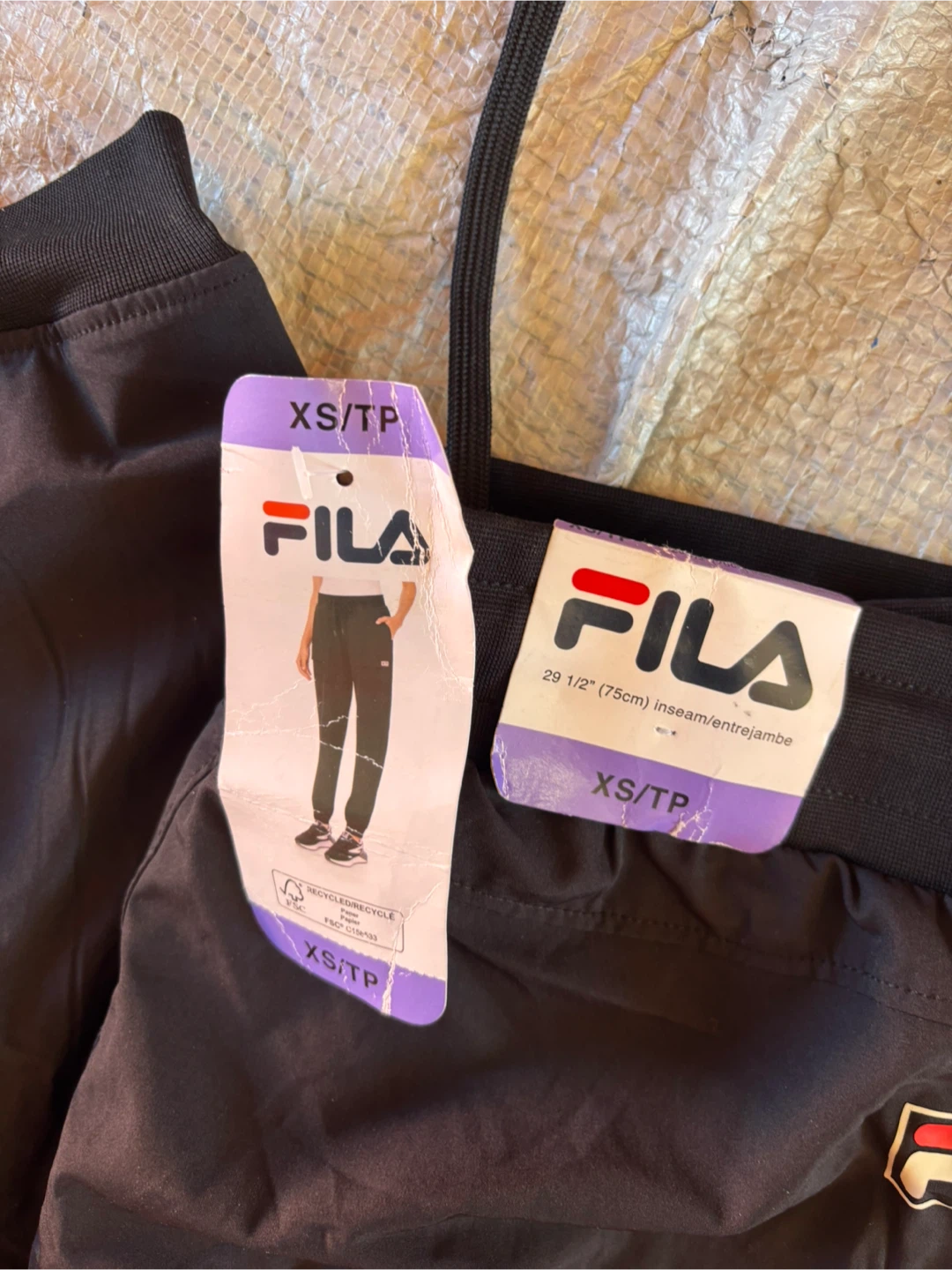 New Fila Black Joggers XS - photo 2