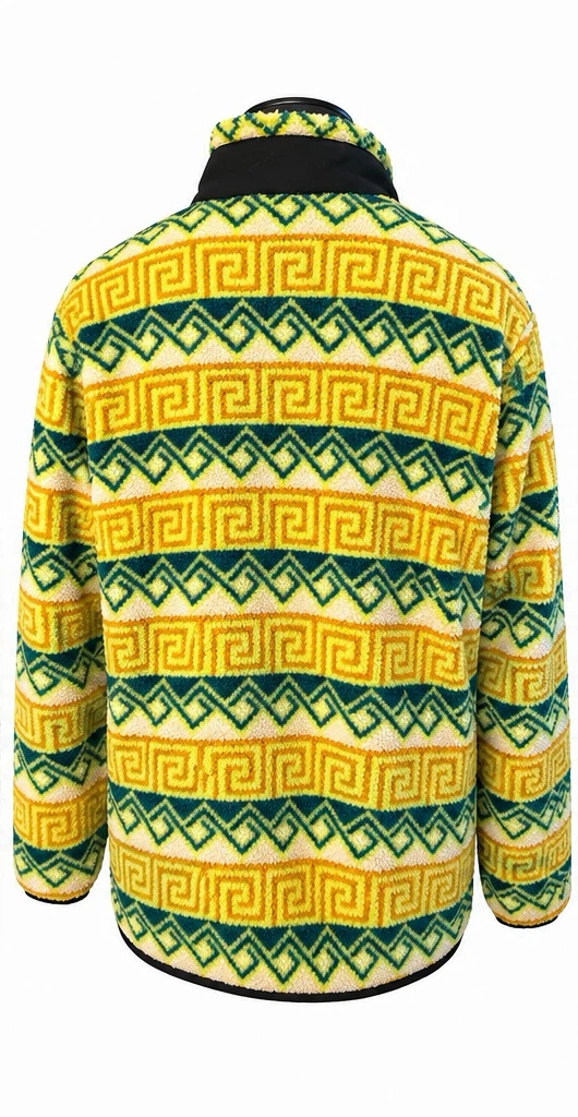 American Eagle Patterned Fleece Jacket - photo 2