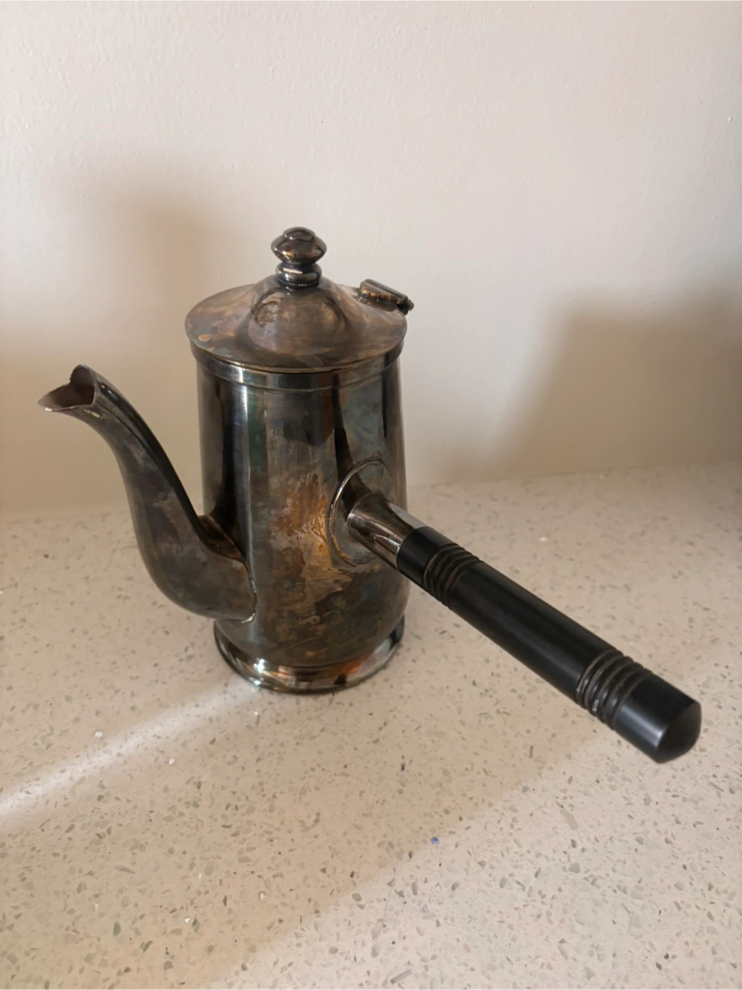 Vintage Silver Plated Chocolate Pot