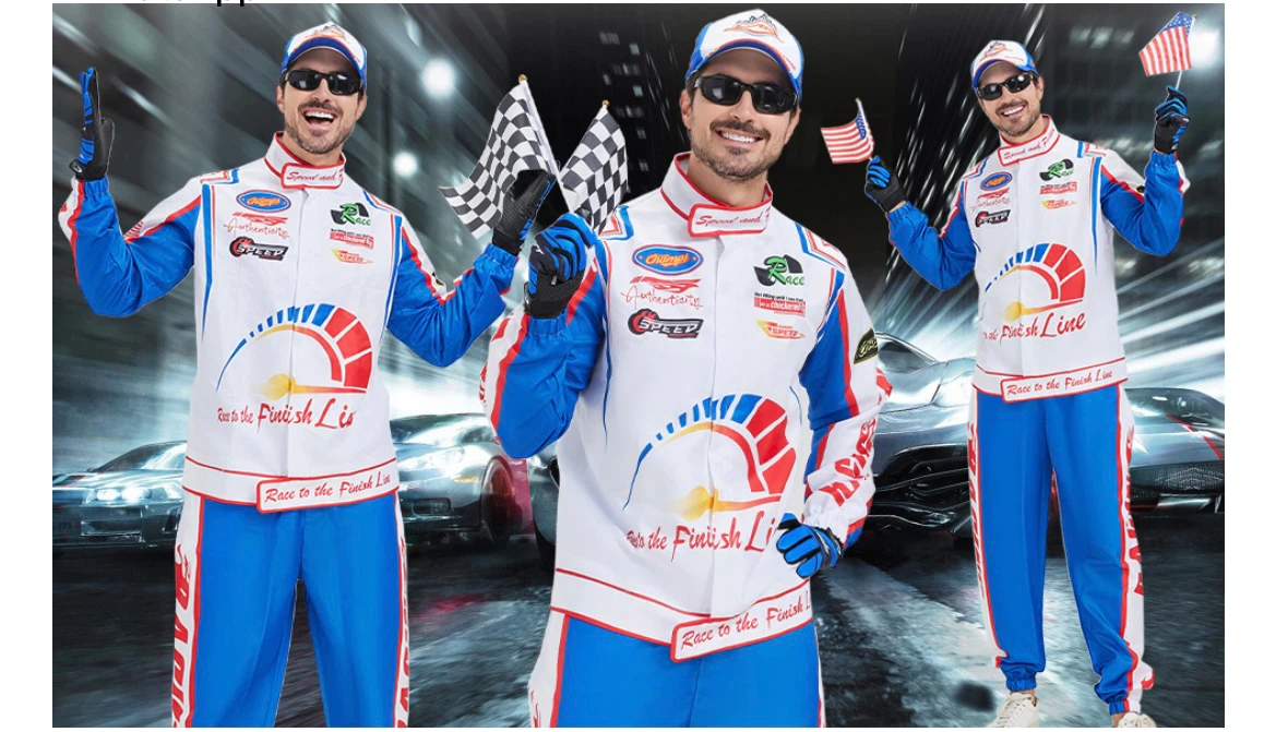 Racing Costume Set Size XL