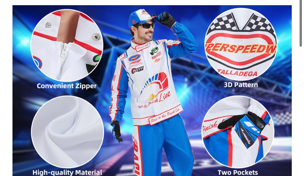 Racing Costume Set Size XL - photo 2