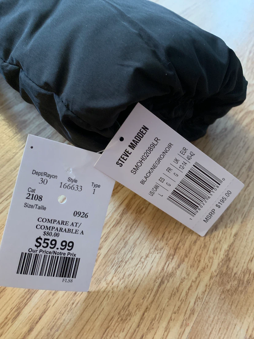 Steve Madden Black Puffer Jacket - photo 2