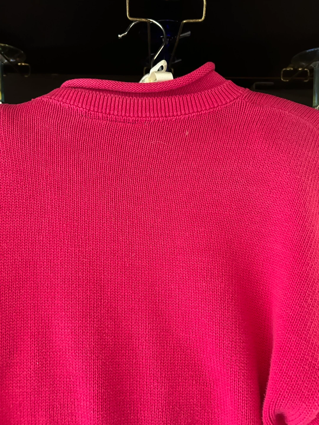 Retro Lizwear Hot Pink Cotton Sweater - photo 2