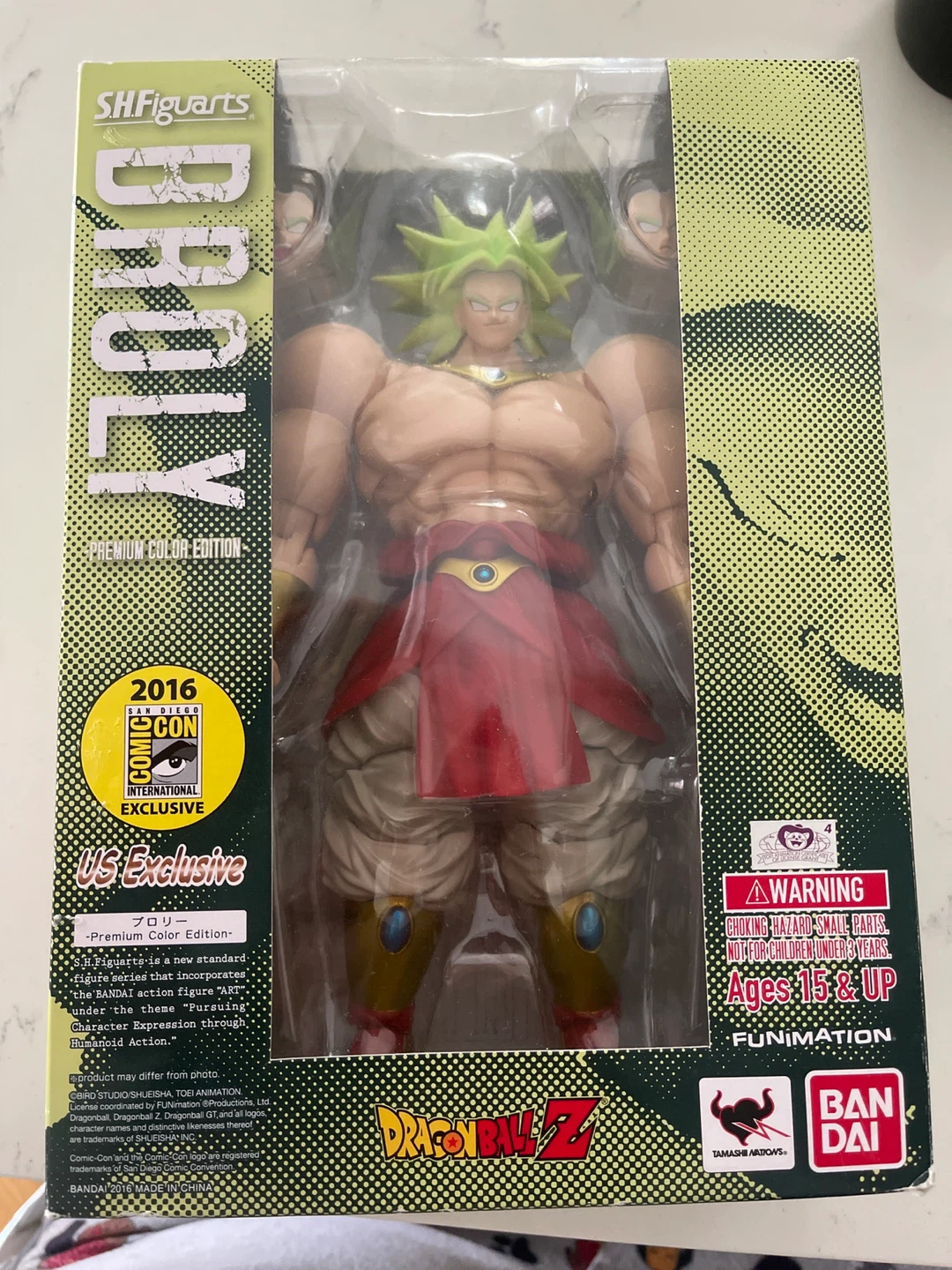 S.H.Figuarts Broly Premium Color Edition