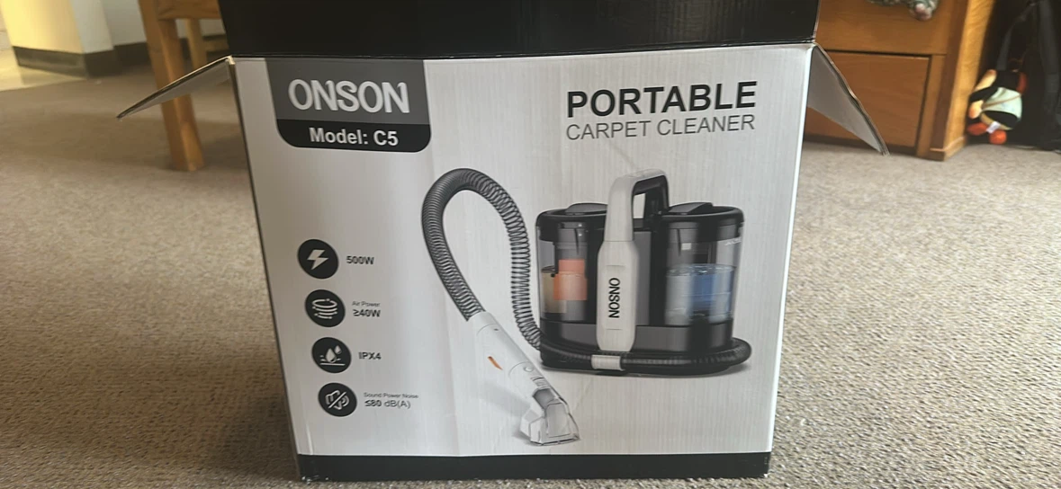 Onson Portable Carpet Cleaner C5 - photo 5