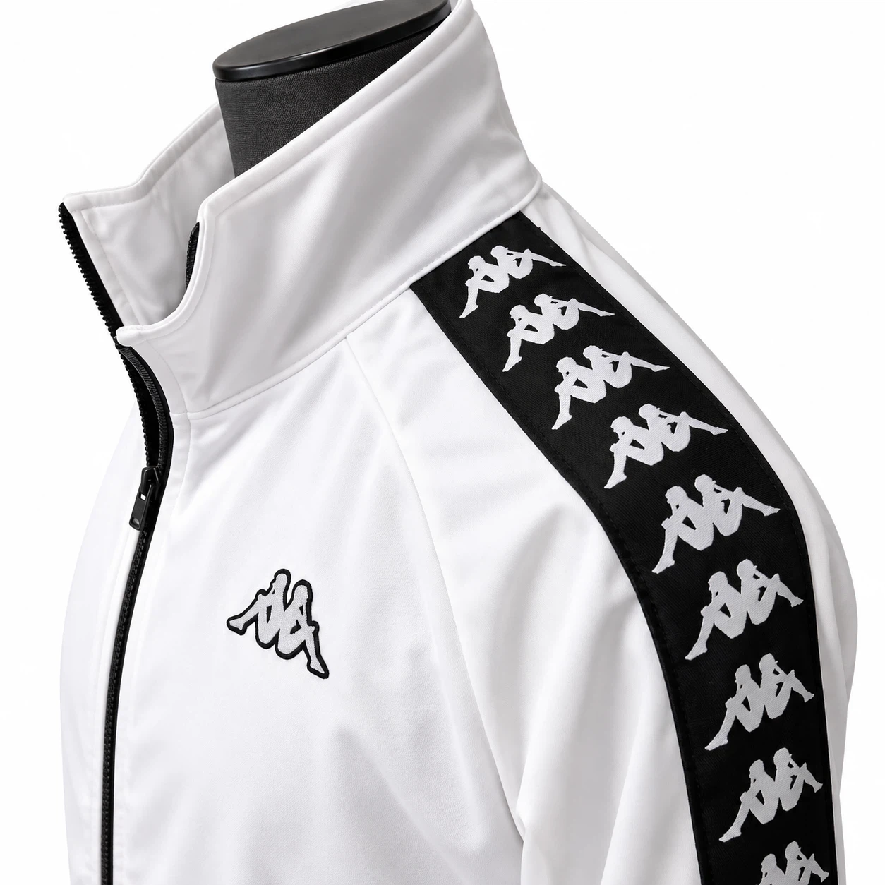 Kappa White Track Jacket - Size L - photo 2