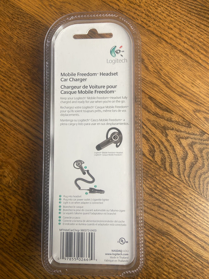 Logitech Mobile Freedom Headset Car Charger - photo 2