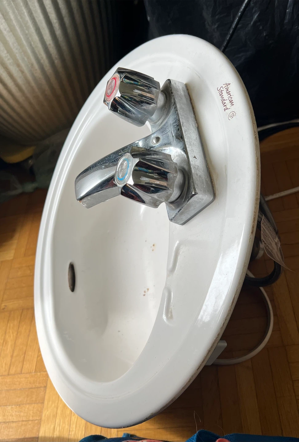 American Standard Bathroom Sink with Faucet - photo 2