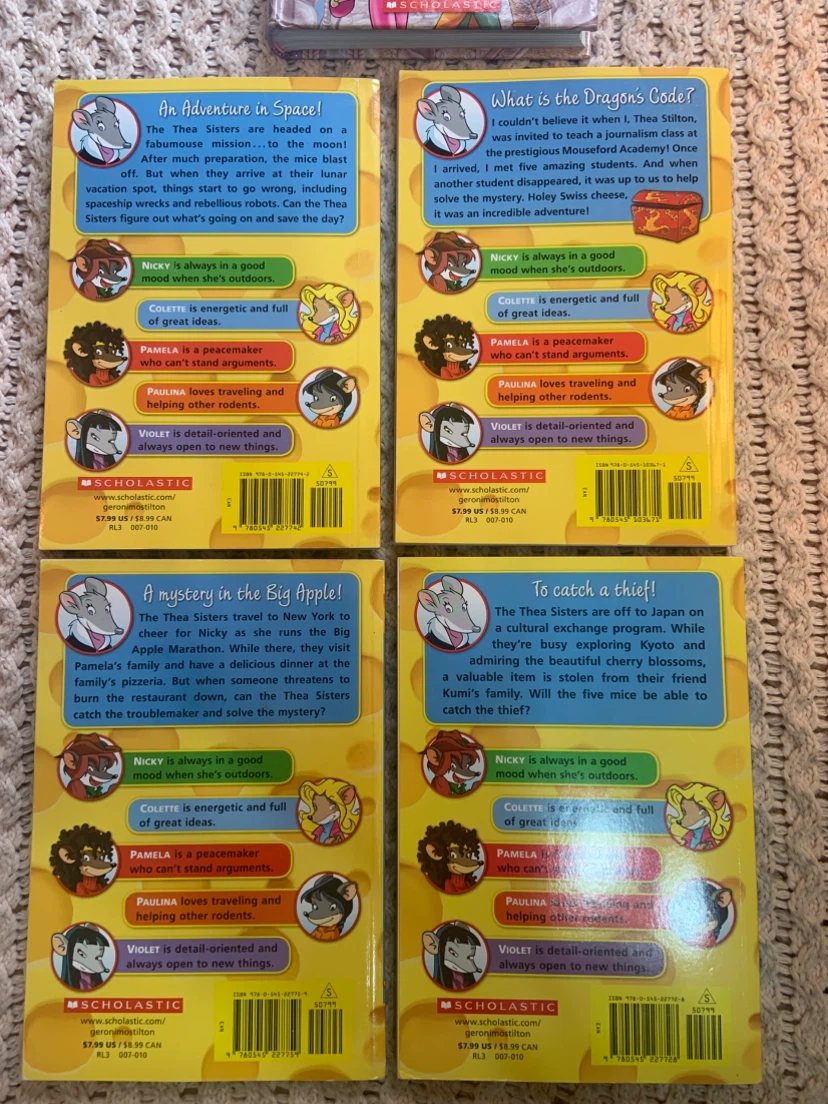 5 Thea Stilton Graphic Books - photo 3