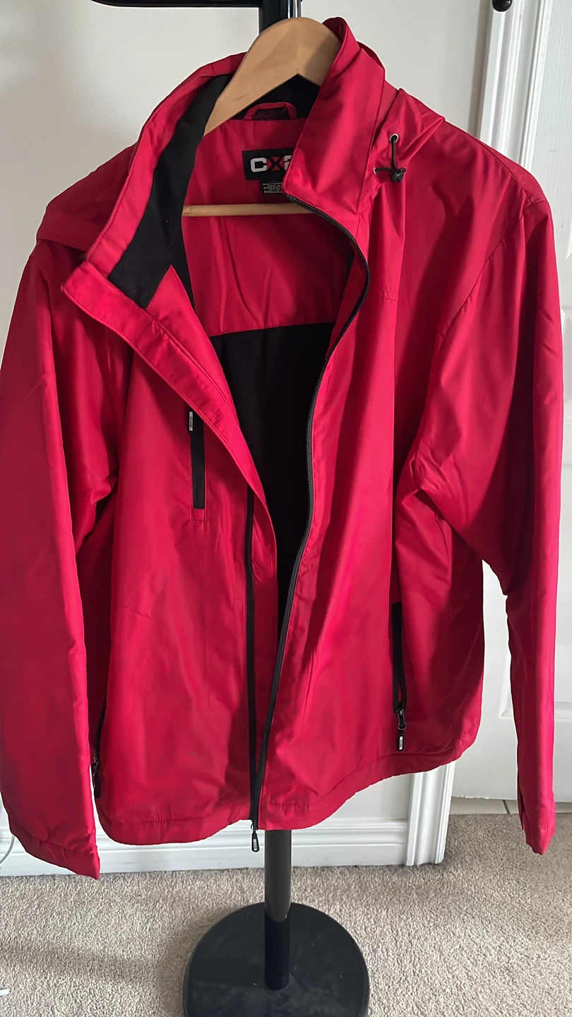 CX2 Red Lightweight Rain Jacket