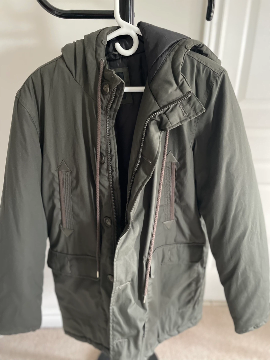 Olive Green Winter Parka