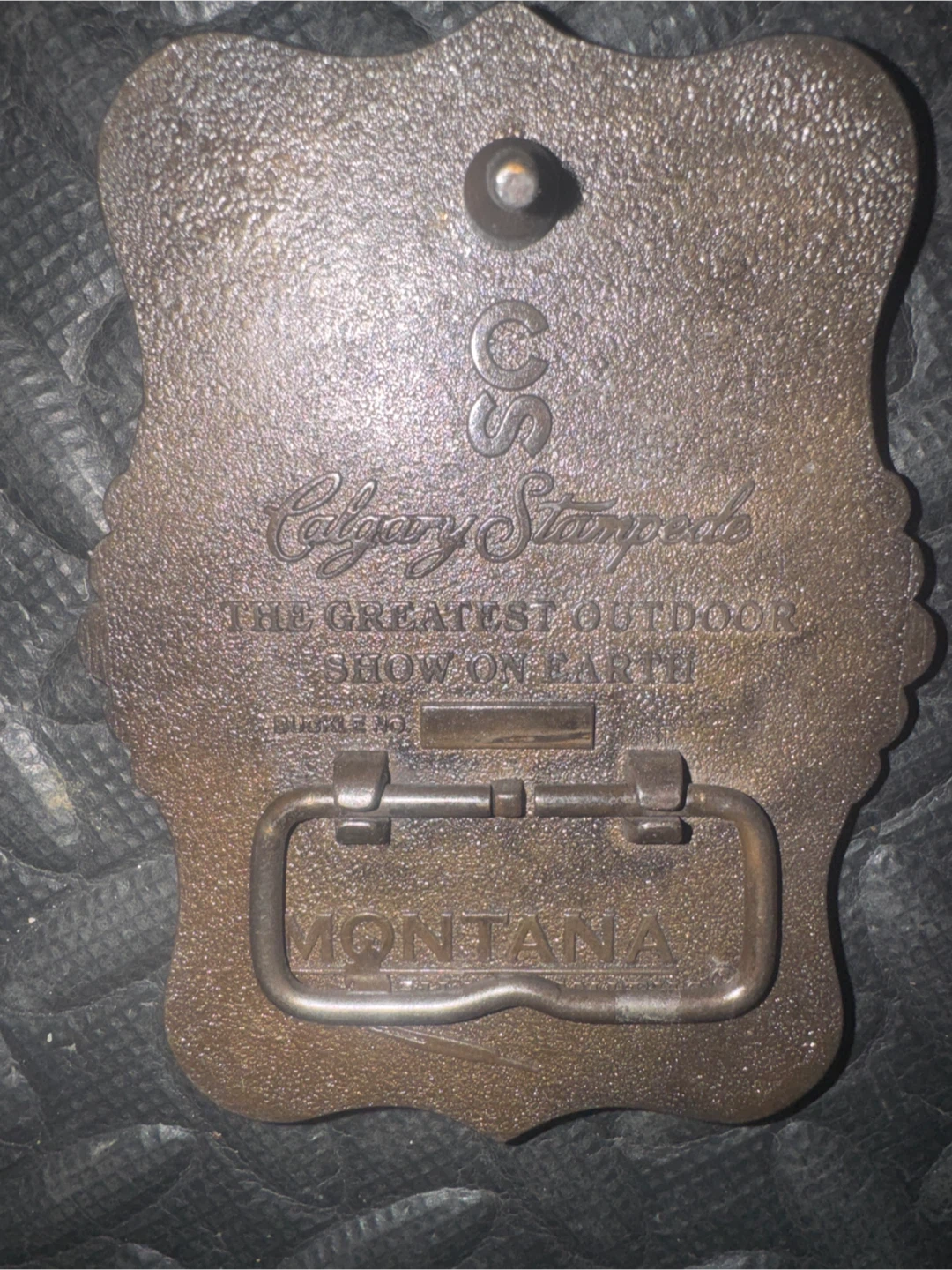 2011 Calgary Stampede Montana Silversmiths Belt Buckle - photo 2