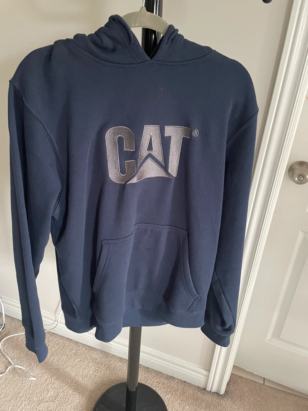 CAT Navy Blue Hoodie