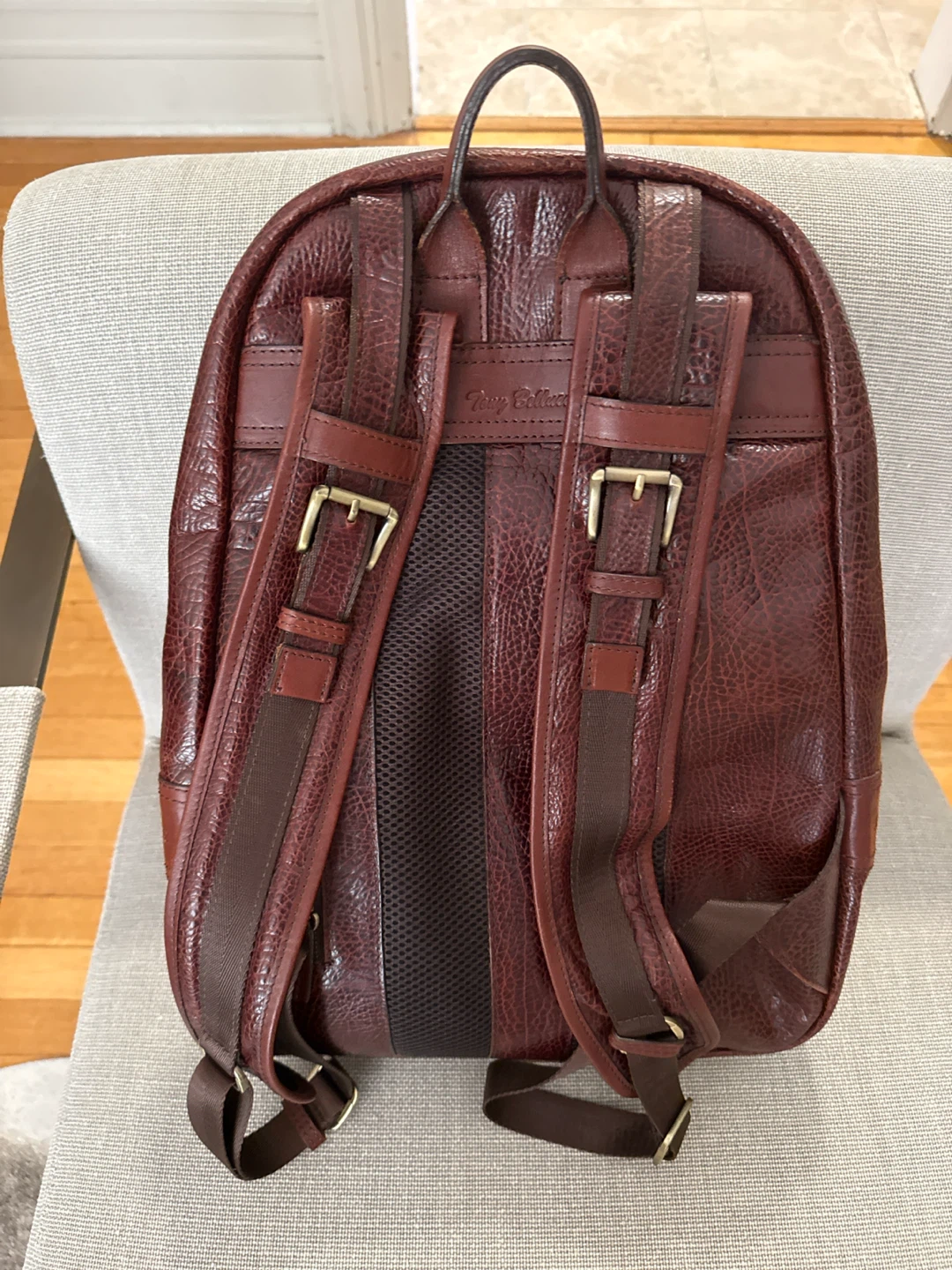 Tony Bellucci Brown Leather Backpack - photo 2