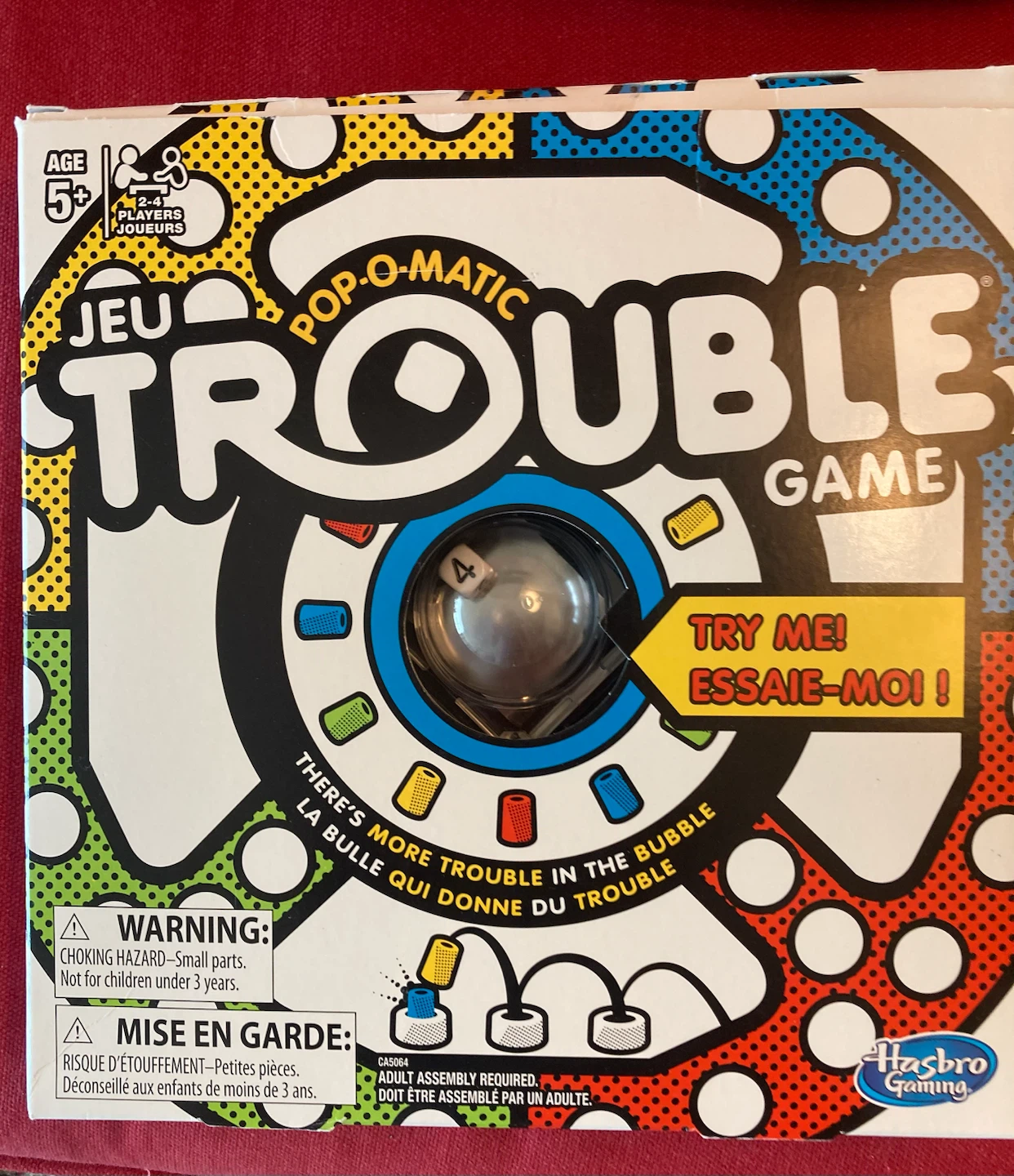Hasbro Trouble Board Game - photo 3