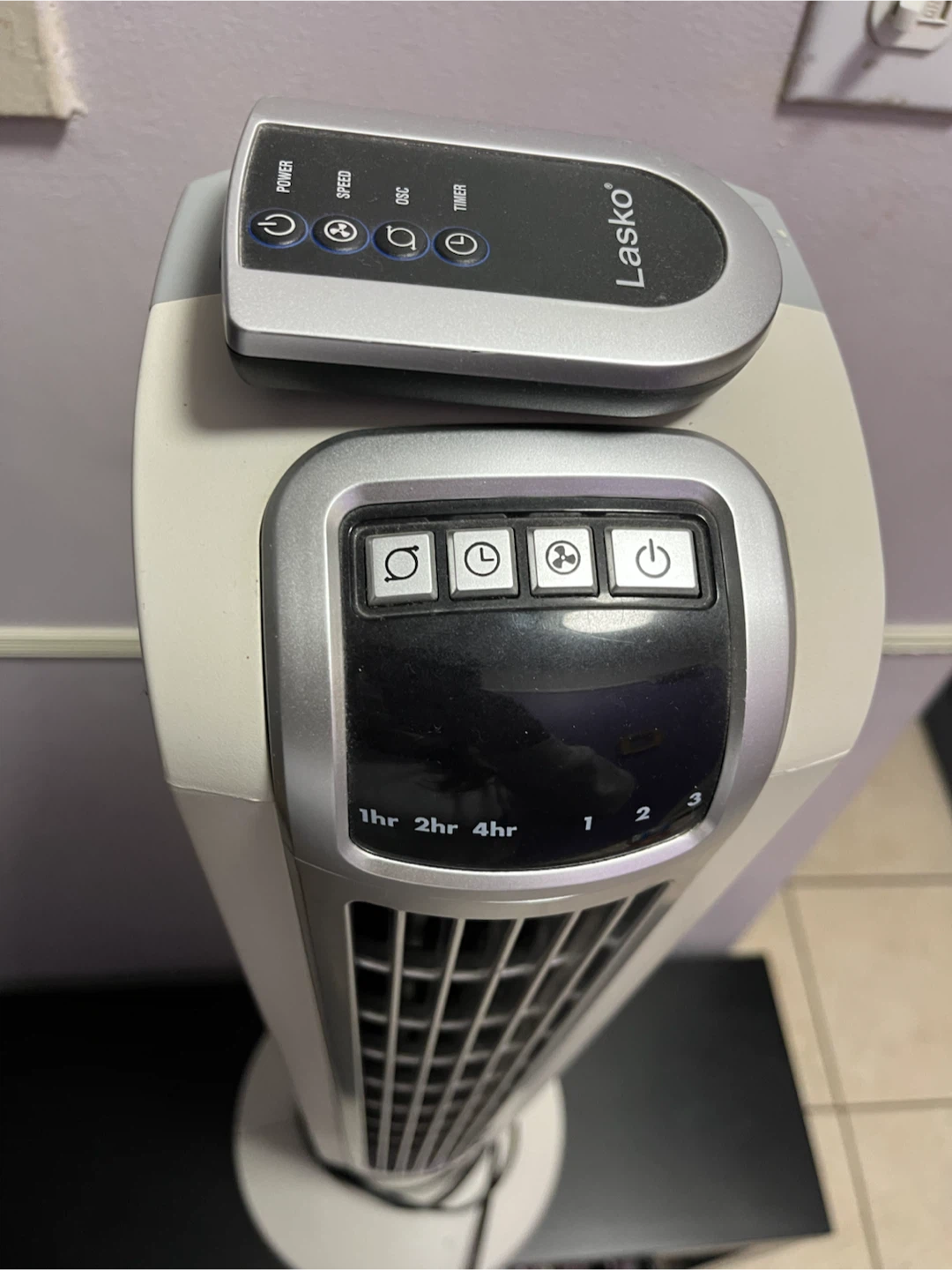 Tower Fan with Remote $50