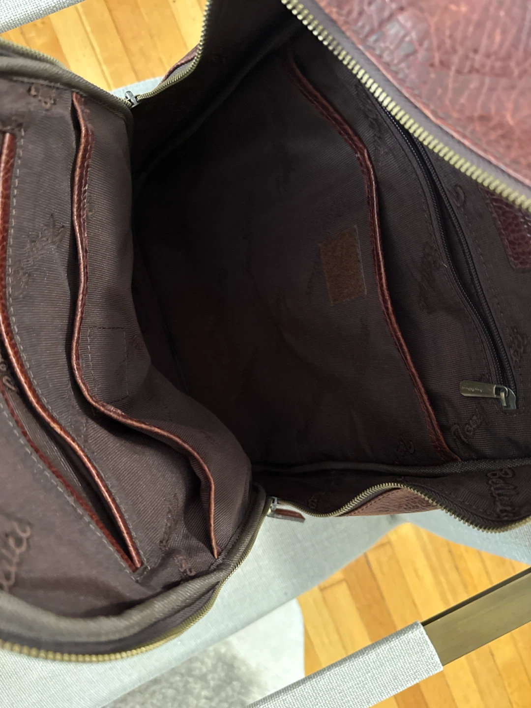 Tony Bellucci Brown Leather Backpack - photo 4