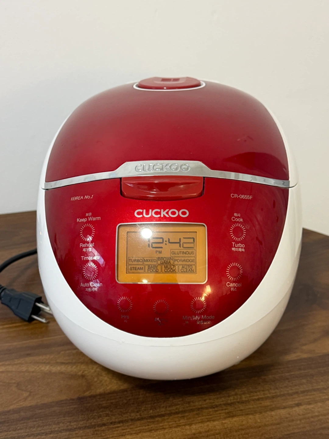 Cuckoo Rice Cooker CR-0655F