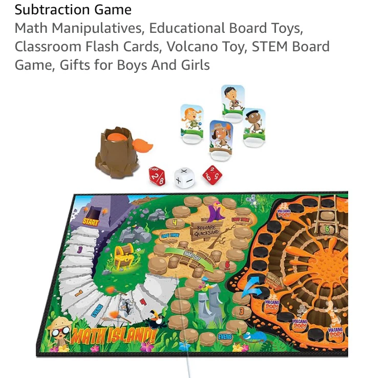 Cooperative game Math Island Addition & Subtraction Game - photo 2