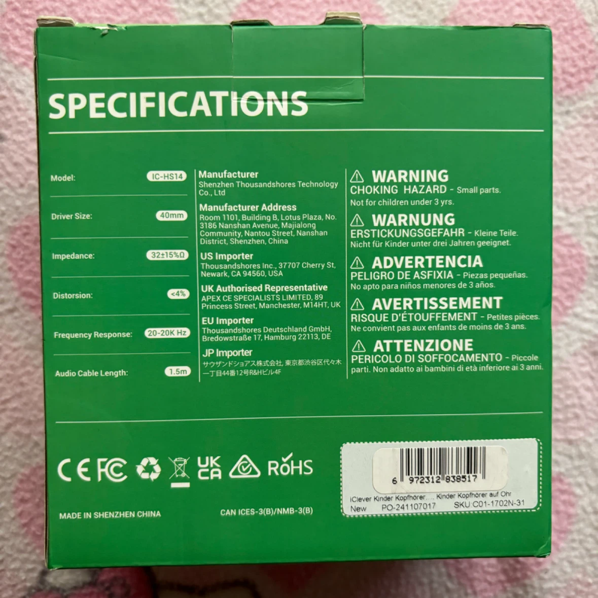 iClever - Wired Headphones - *IC-HS14* - photo 3